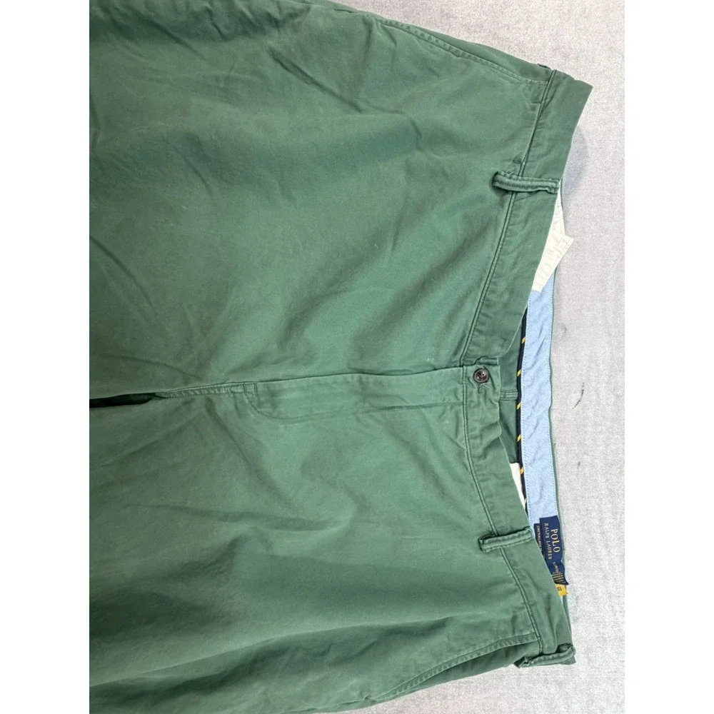 Lot of 2 Polo Ralph Lauren Stretch Classic Fit Dress Pants 52 X 32 BIG Red Green